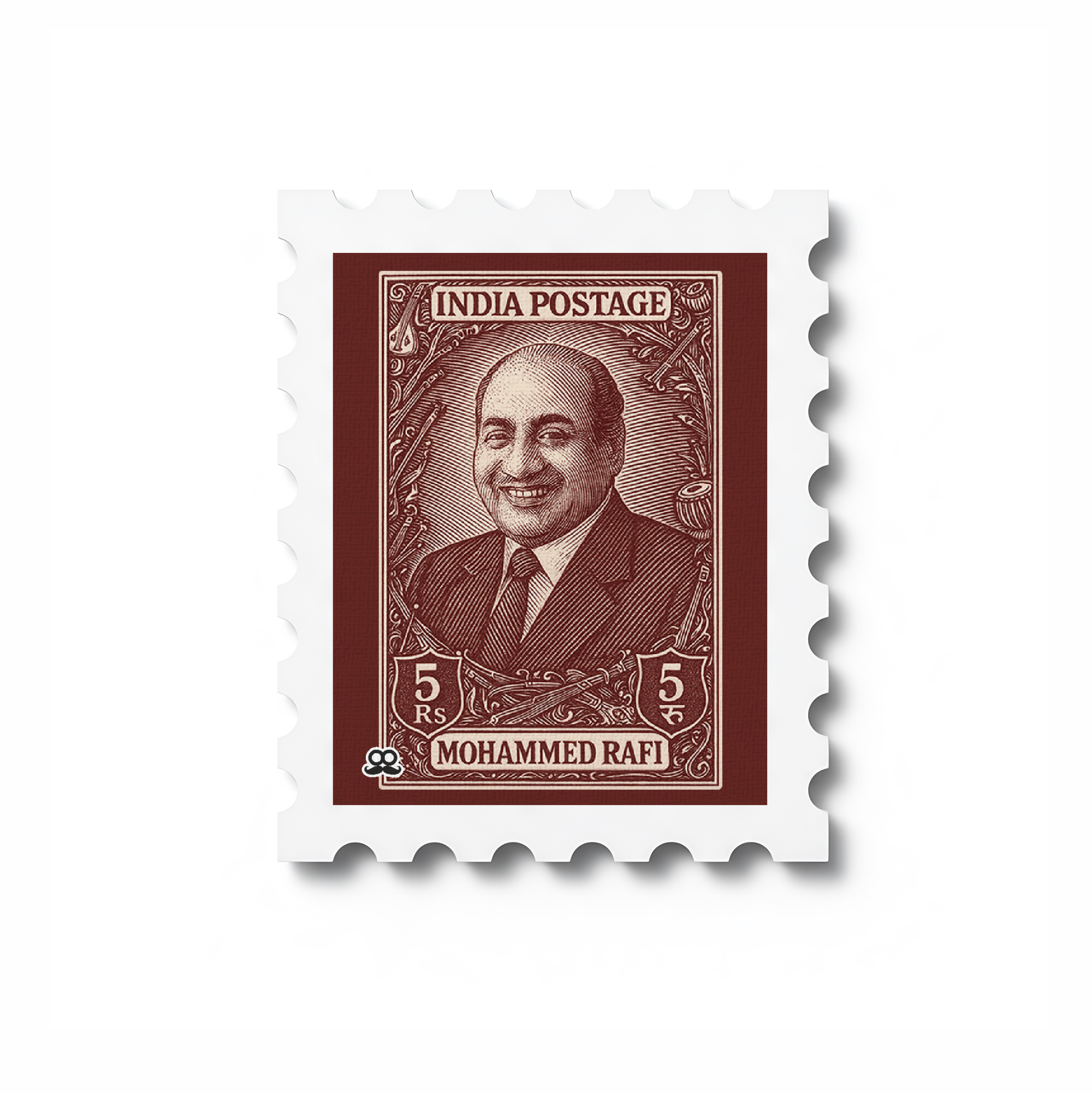 Mohammed Rafi - Stamp Magnet MOOCH DESIGN STUDIO LLP