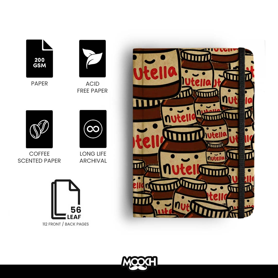 CHOCO PATTERN - Handcrafted Diary MOOCH DESIGN STUDIO