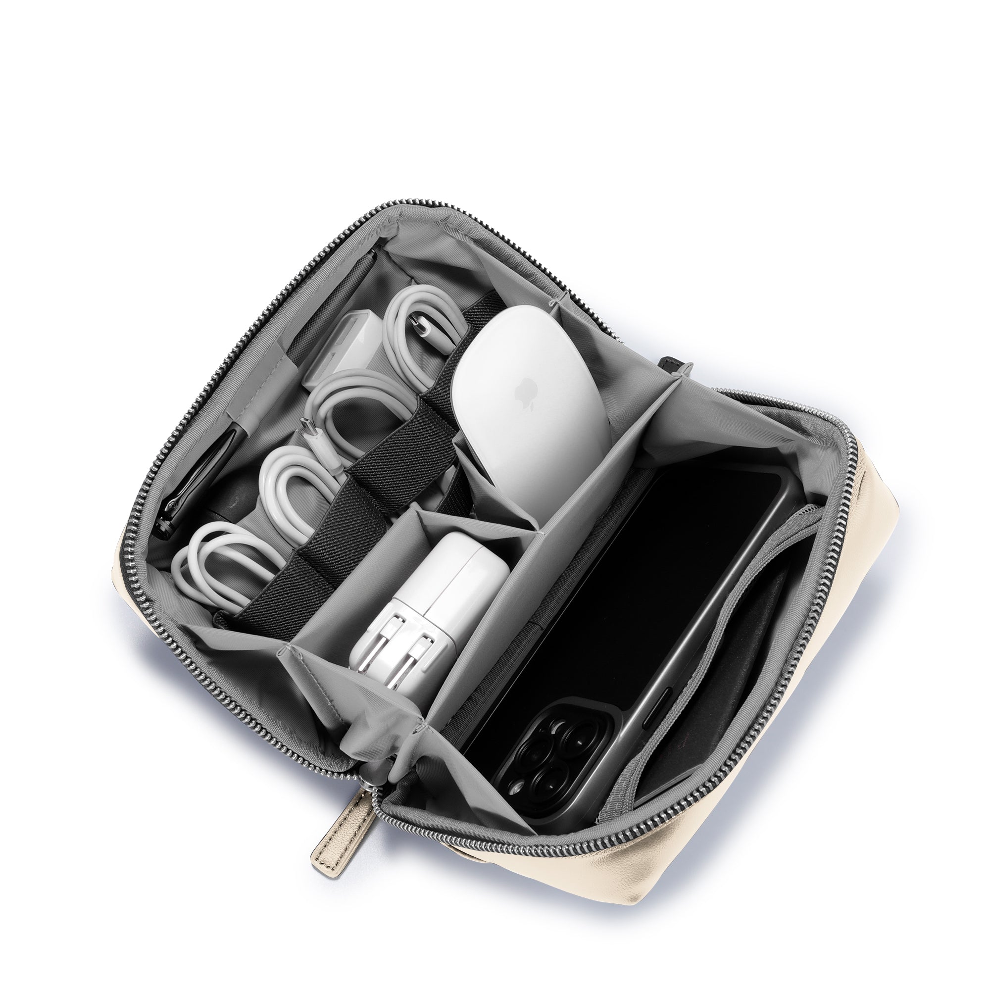AKU TECH KIT ORGANISER - ICY PEARL MOOCH DESIGN STUDIO