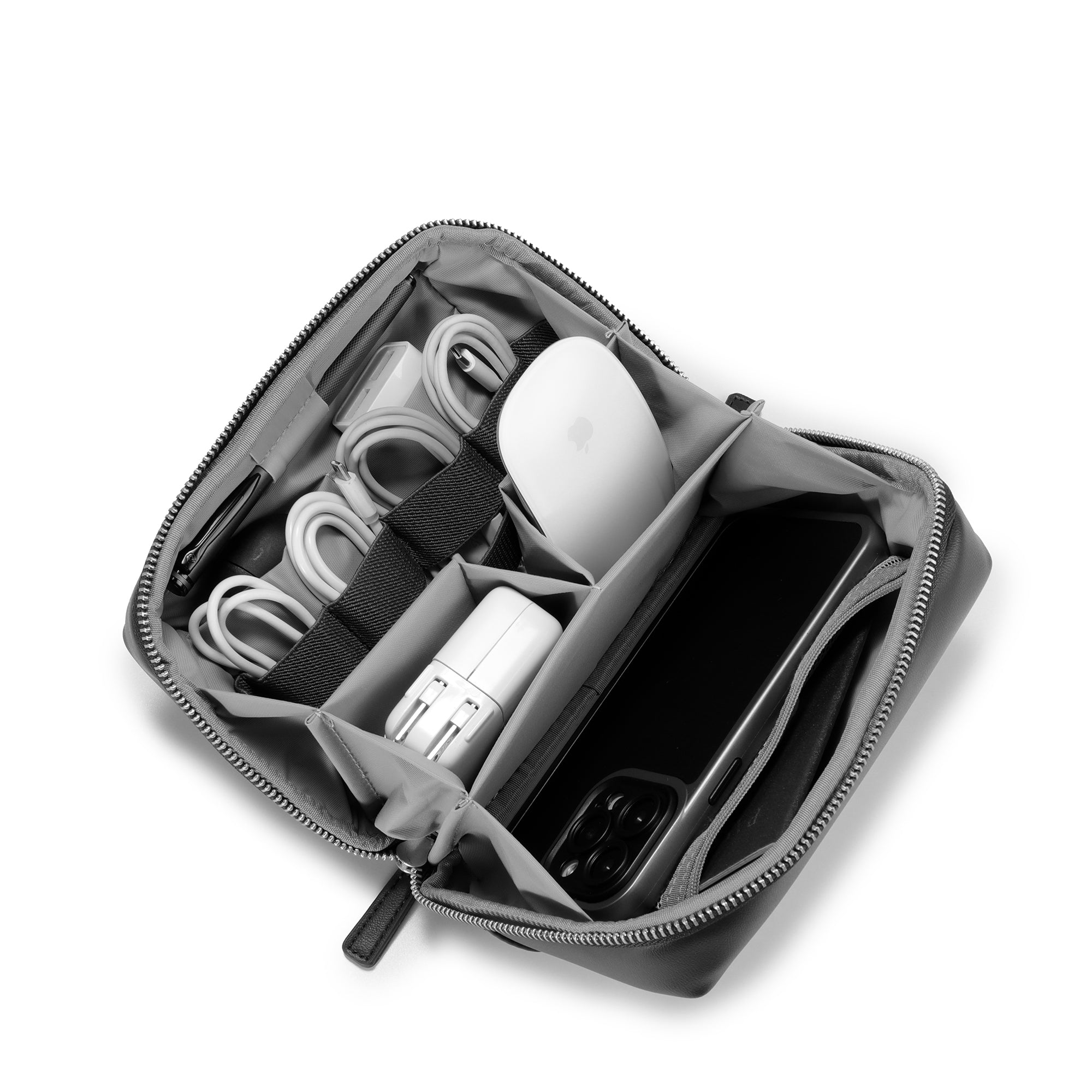 AKU TECH KIT ORGANISER - MIDNIGHT BLACK MOOCH DESIGN STUDIO