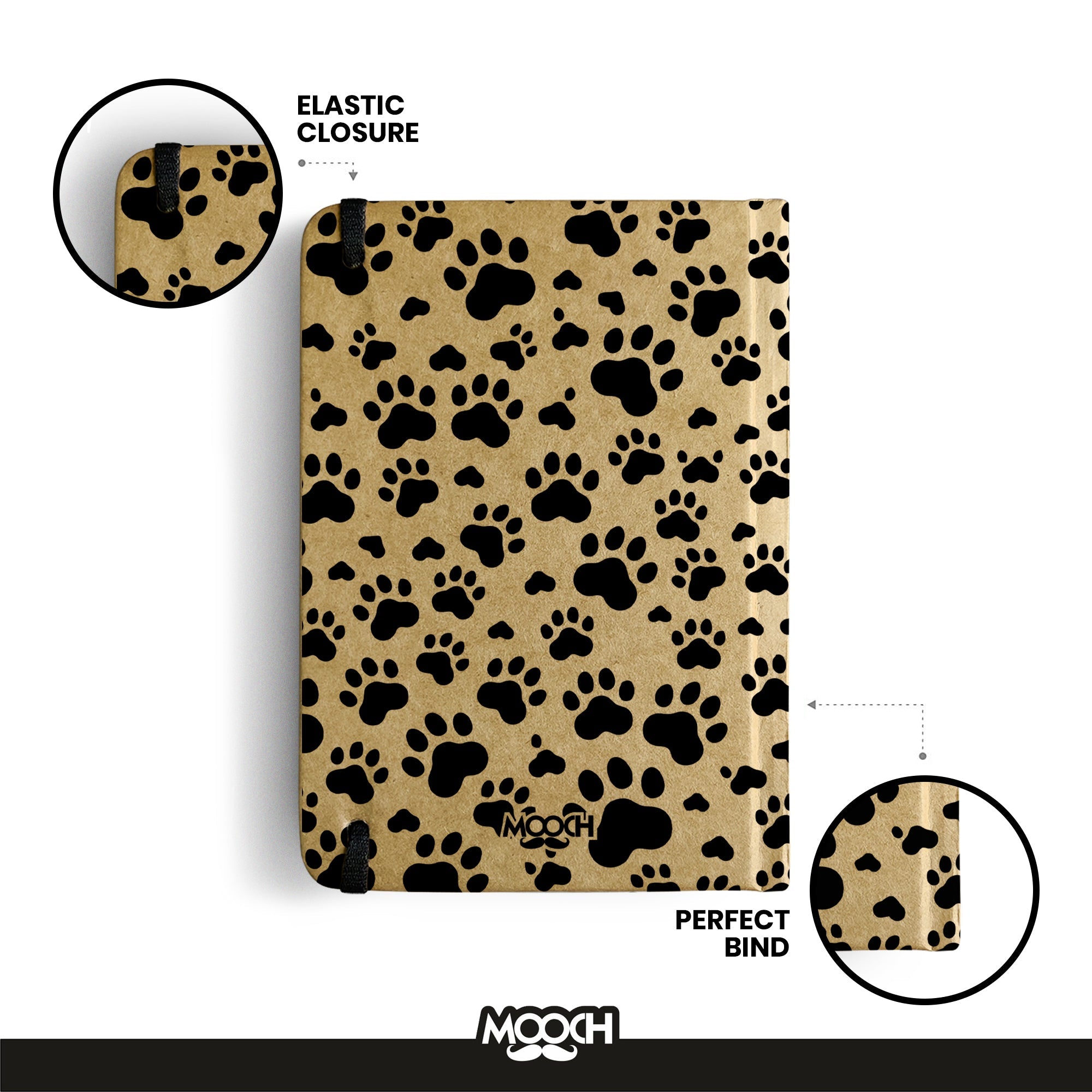 PAW PRINT - Handcrafted Diary MOOCH DESIGN STUDIO