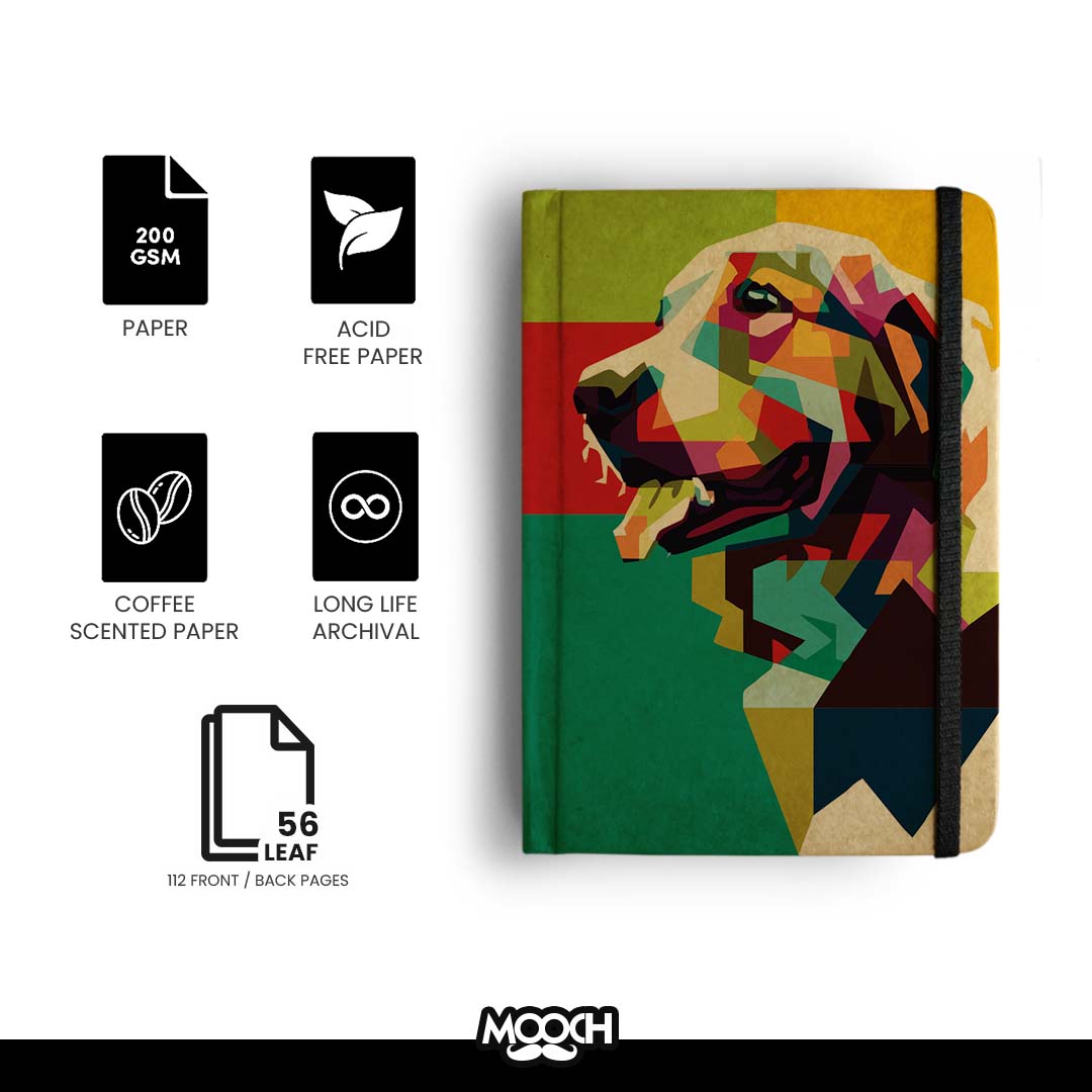 RETRIEVER POP - Handcrafted Diary MOOCH DESIGN STUDIO
