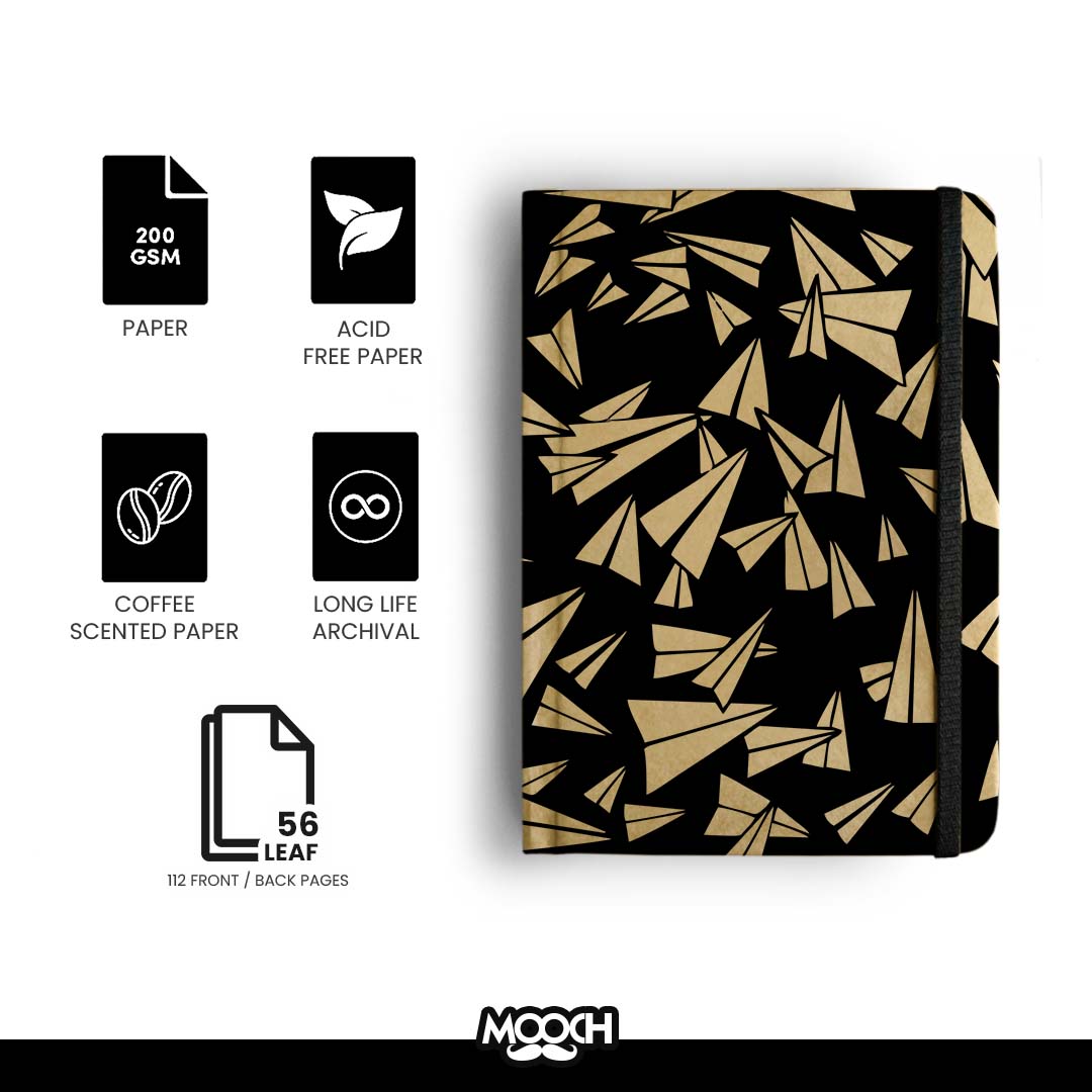 ROCKET PATTERN -Handcrafted Diary MOOCH DESIGN STUDIO
