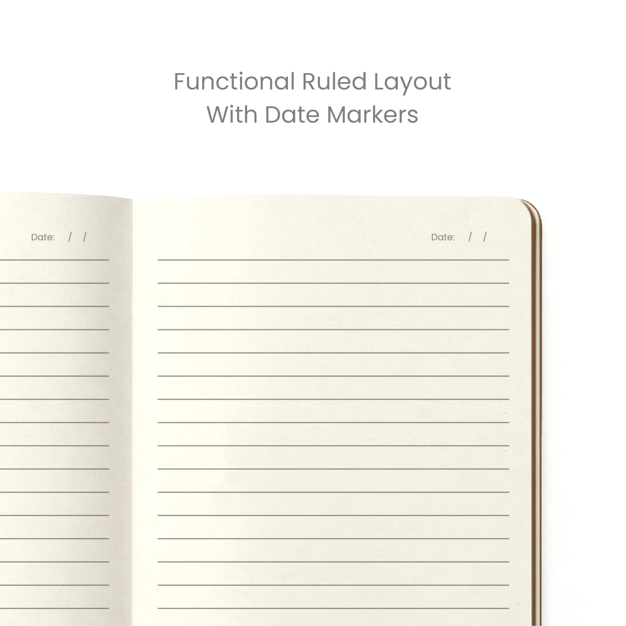 CEO Diary - A6 Royal Blue MOOCH DESIGN STUDIO LLP