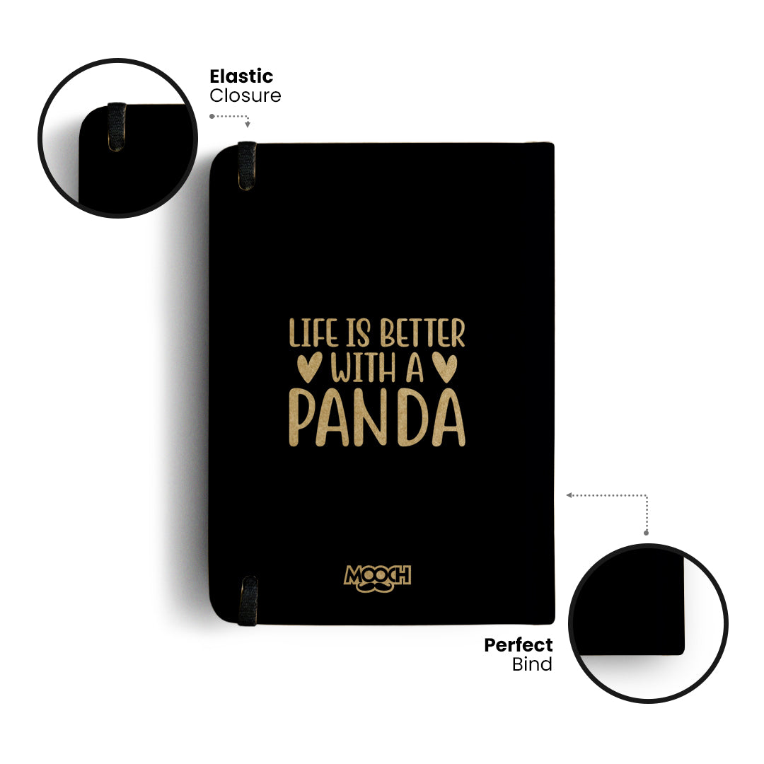 SEEKING PANDA - Handcrafted Diary MOOCH DESIGN STUDIO