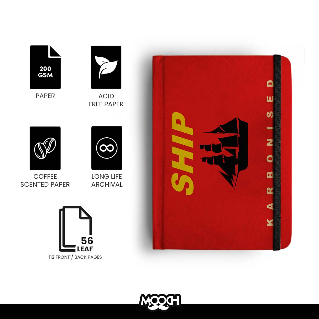 SHIP - Handcrafted Diary MOOCH DESIGN STUDIO
