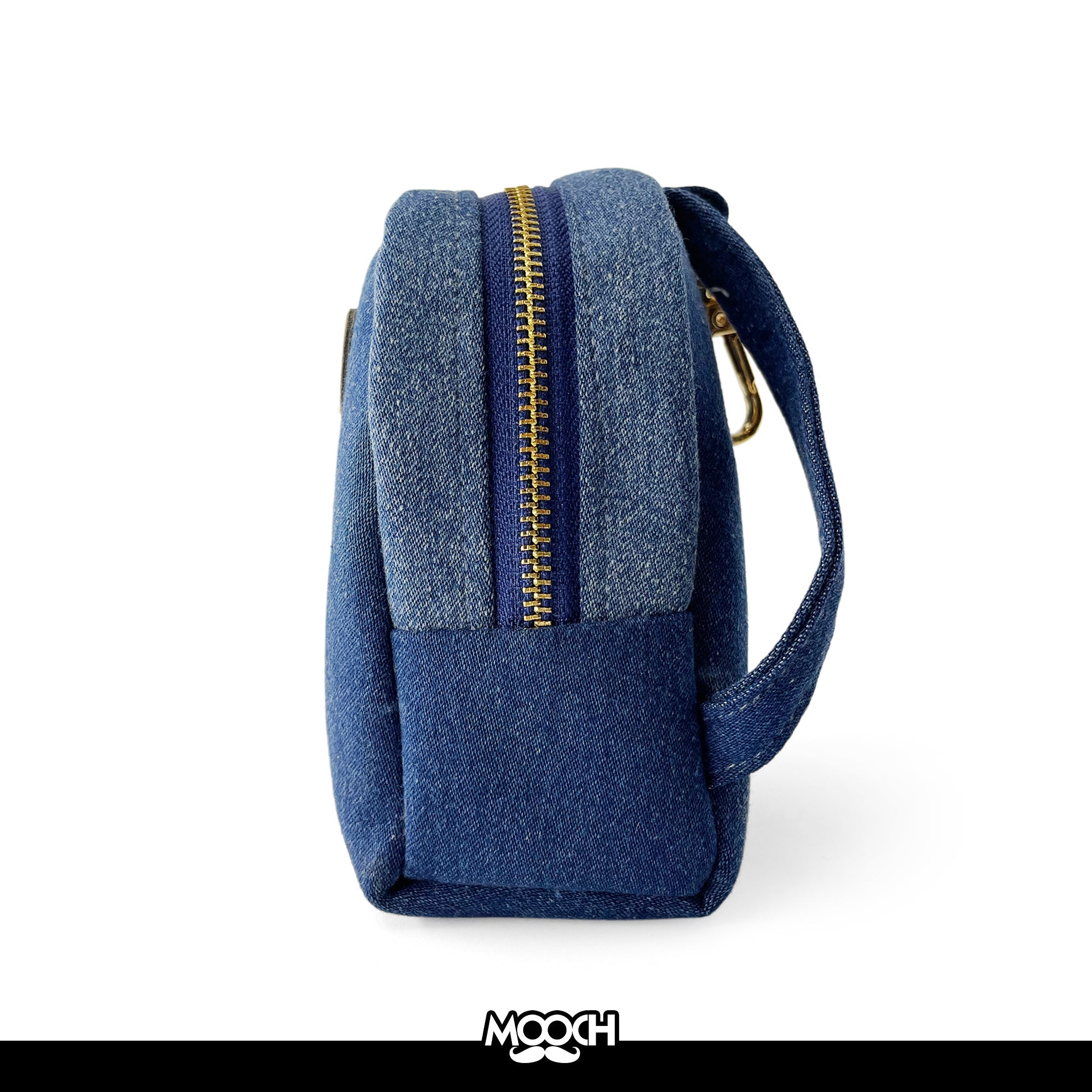 MINI - AN UPCYCLED DENIM POUCH MOOCH DESIGN STUDIO