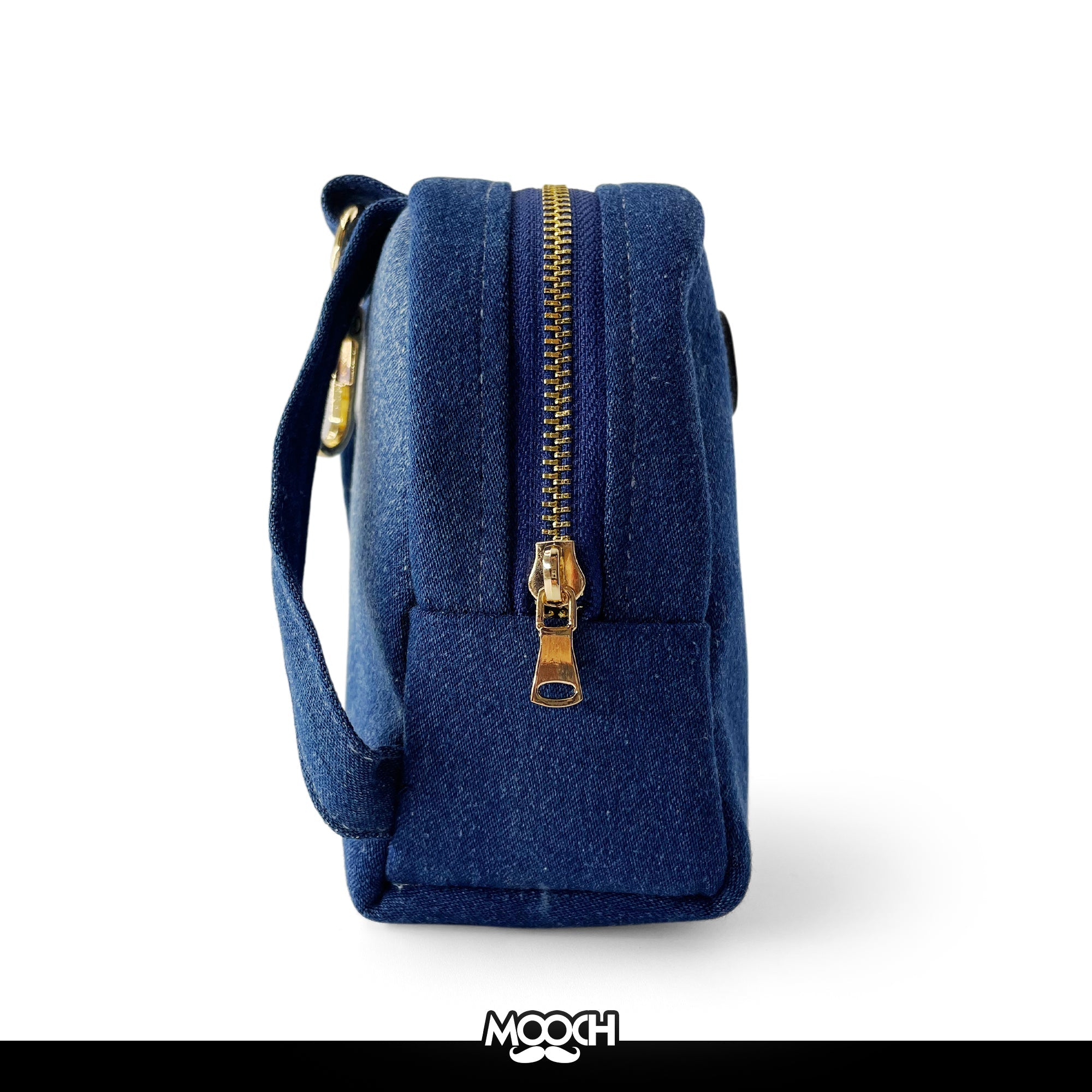 MINI - AN UPCYCLED DENIM POUCH MOOCH DESIGN STUDIO