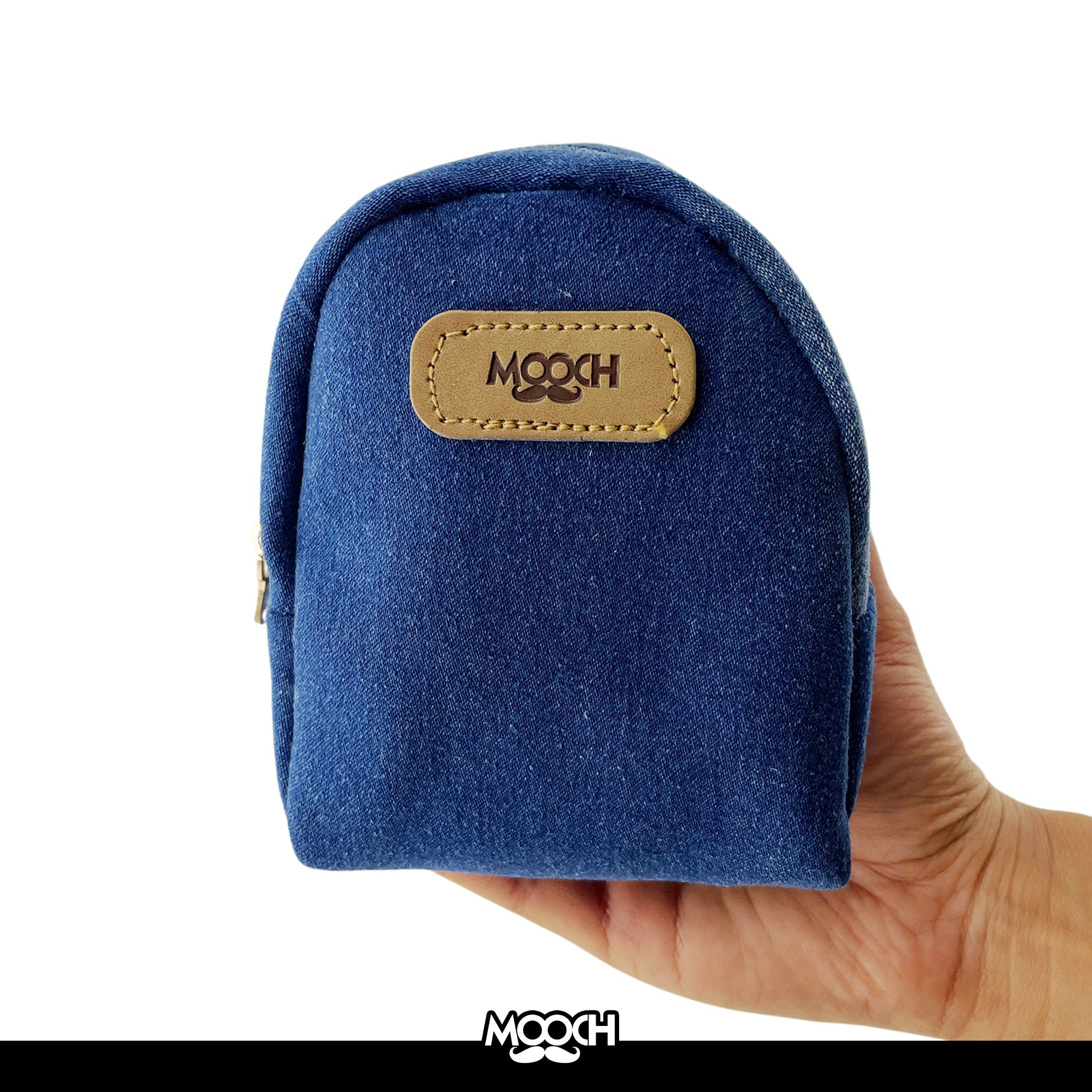MINI - AN UPCYCLED DENIM POUCH MOOCH DESIGN STUDIO
