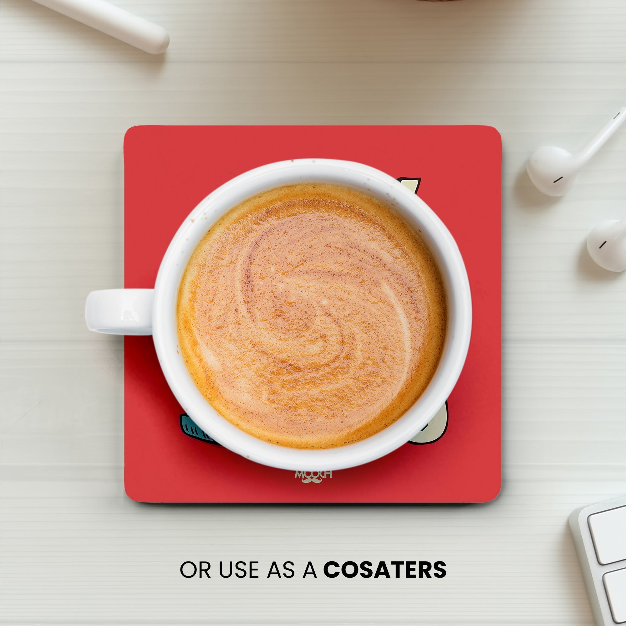 STAY STRONG - Fridge Magnet/Tea Coaster MOOCH DESIGN STUDIO