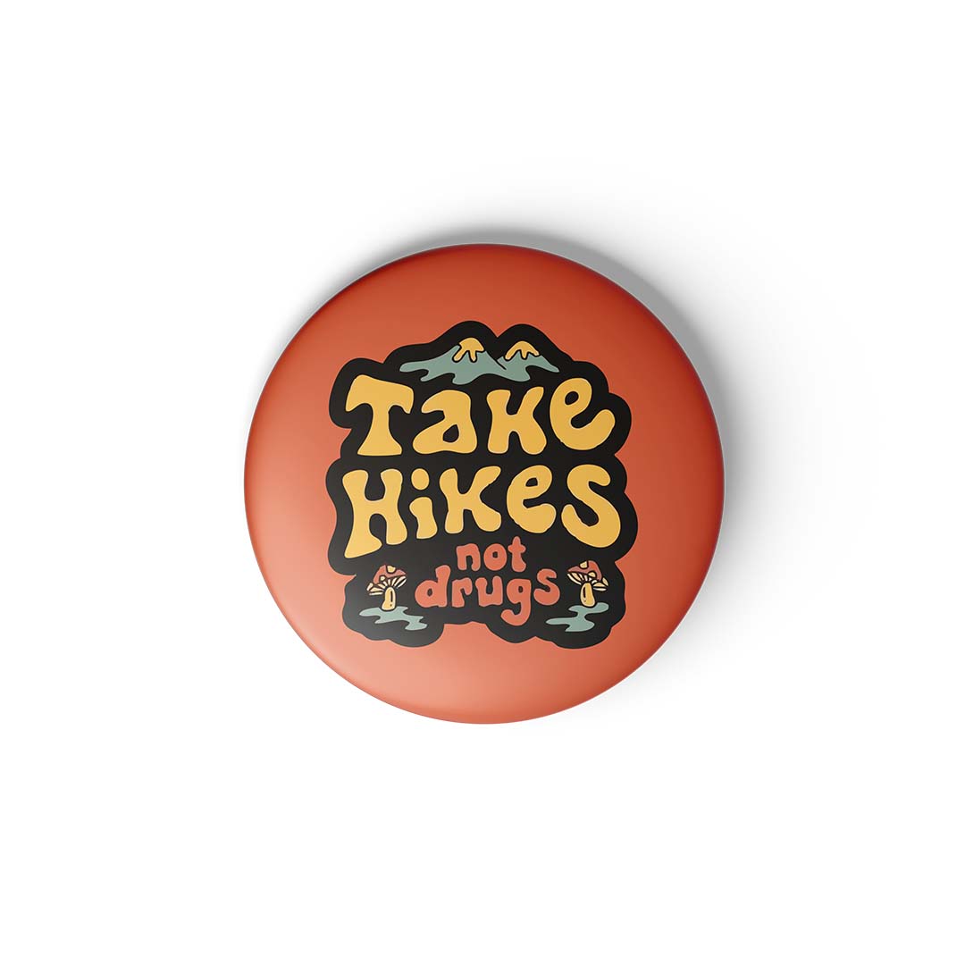TAKE HIKES - Fridge Magnet MOOCH DESIGN STUDIO