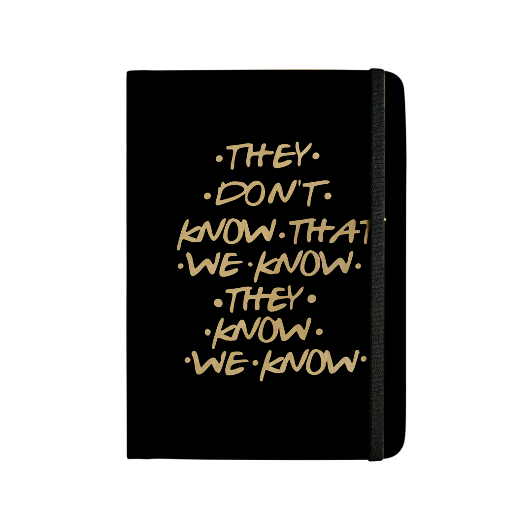 THEY KNOW_FRIENDS - Handcrafted Diary MOOCH DESIGN STUDIO