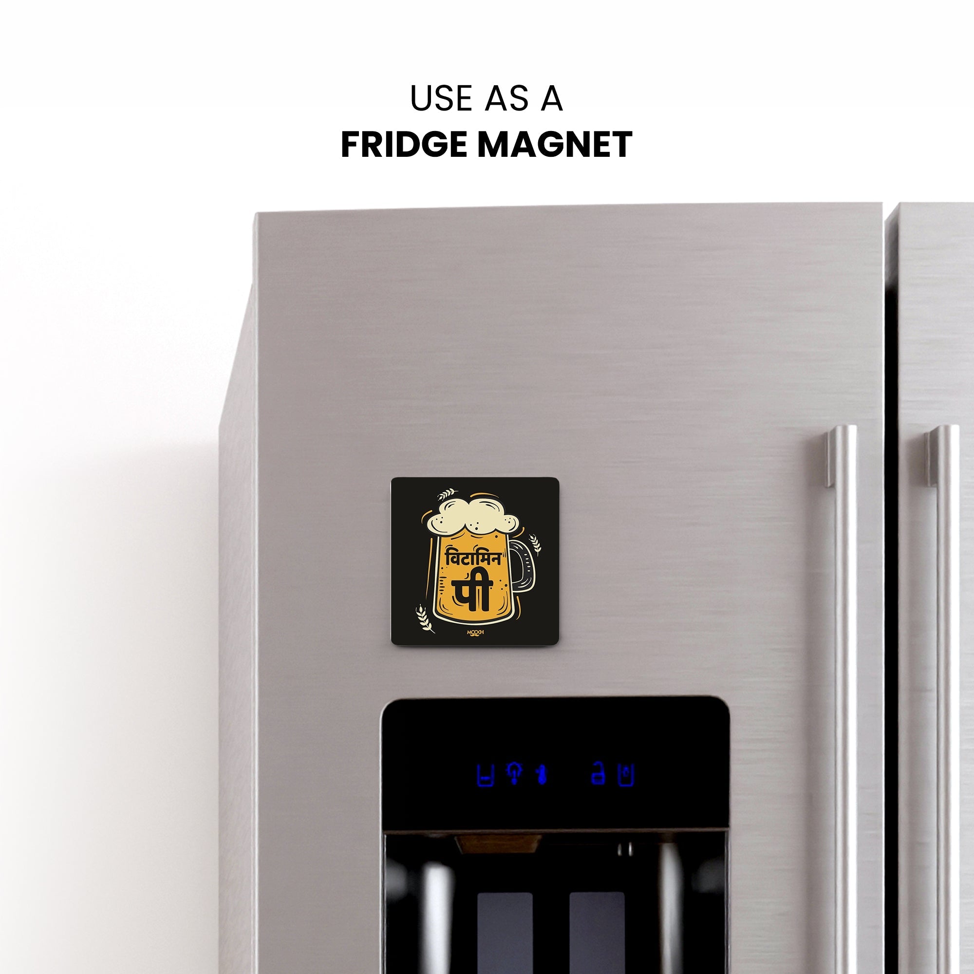 VITAMINE P - Fridge Magnet/Tea Coaster MOOCH DESIGN STUDIO