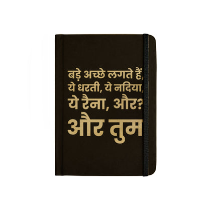 Bade ache lagte hai - Handcrafted Diary MOOCH DESIGN STUDIO