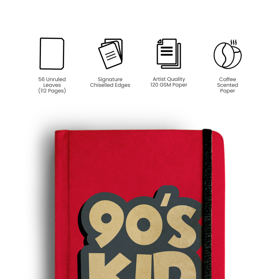 90'S KID - Handcrafted Diary MOOCH DESIGN STUDIO
