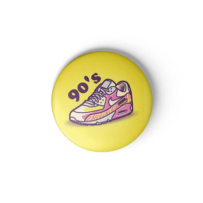 90 KICKS - BADGE MAGNET