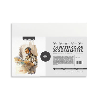 ARTIST WATERCOLOUR PAPER 200GSM COLD PRESSED