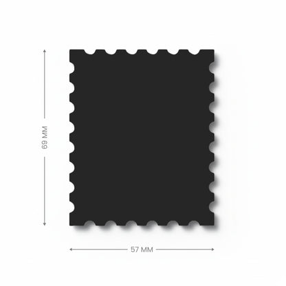 Set of 12 Mumbai - Magnetic Stamp