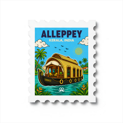 Alleppey - Magnetic Stamp