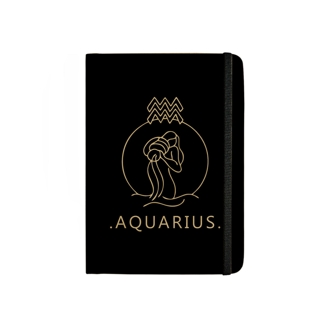 AQUARIUS - Handcrafted Diary MOOCH DESIGN STUDIO