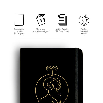 ARIES - Handcrafted Diary MOOCH DESIGN STUDIO