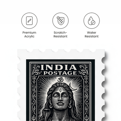 Adi Yogi - Stamp Magnet MOOCH DESIGN STUDIO LLP