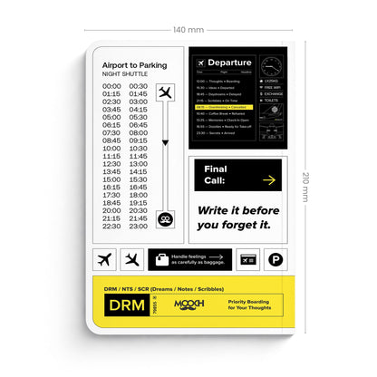 Air Ticket - Notebook MOOCH DESIGN STUDIO LLP