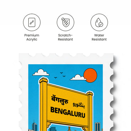 Bengaluru - Magnetic Stamp