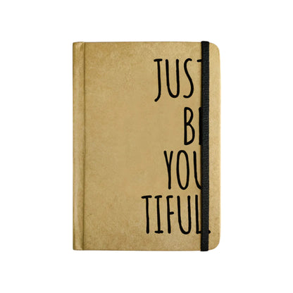 JUST BE YOU TIFUL - Handcrafted Diary MOOCH DESIGN STUDIO