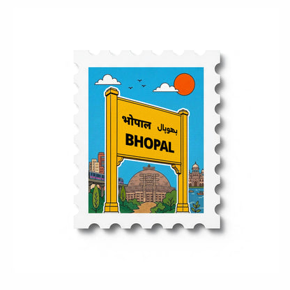 Bhopal - Magnetic Stamp