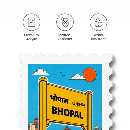 Bhopal - Magnetic Stamp