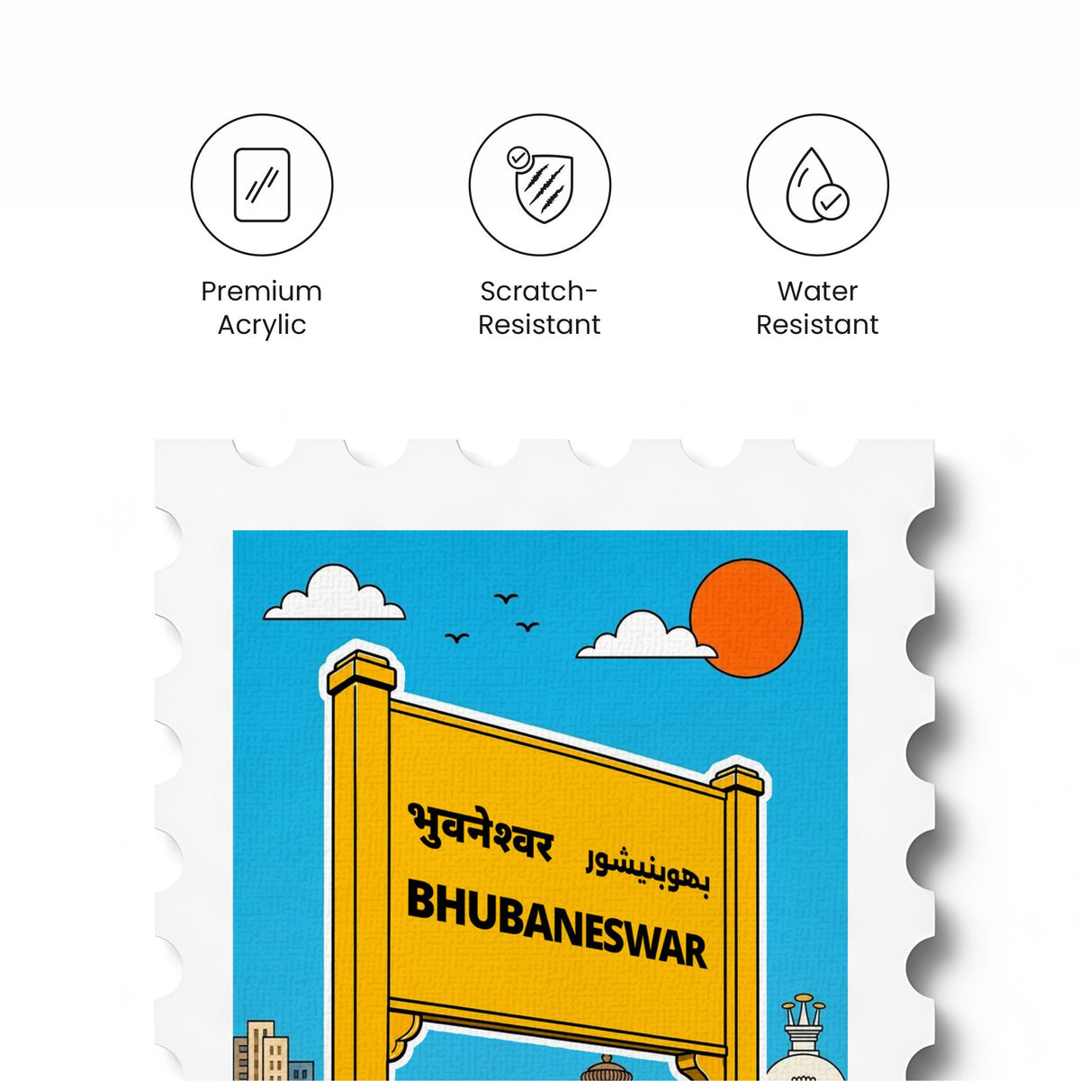Bhuvaneshwar - Magnetic Stamp