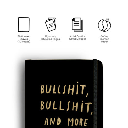 BULLSHIT - Handcrafted Diary MOOCH DESIGN STUDIO