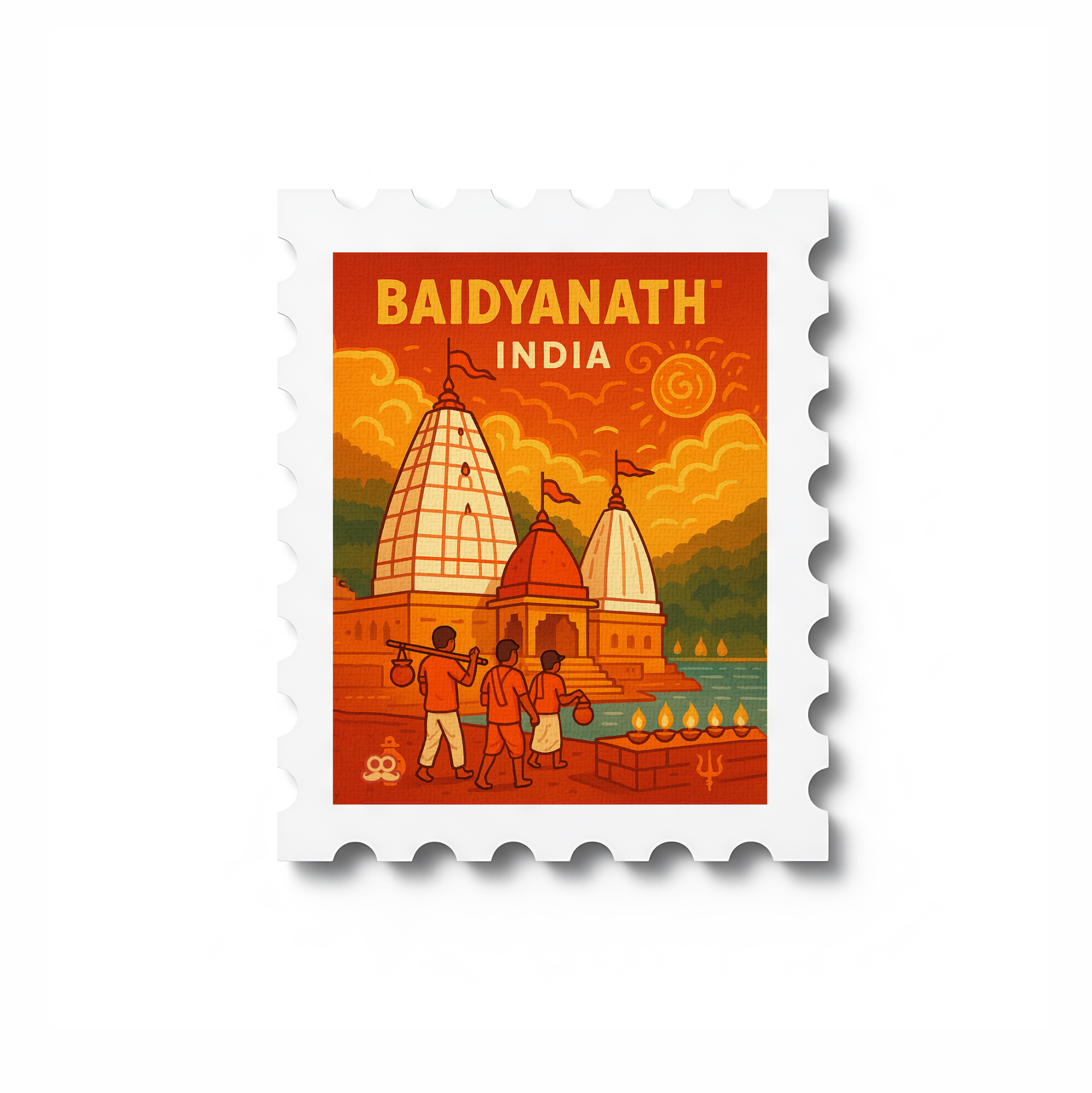Baidyanath - Stamp Magnet MOOCH DESIGN STUDIO LLP