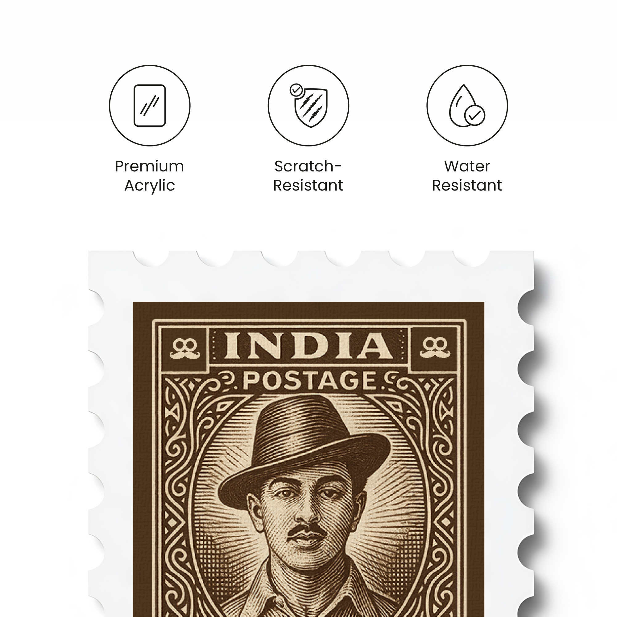 Bhagat Singh - Stamp Magnet MOOCH DESIGN STUDIO LLP
