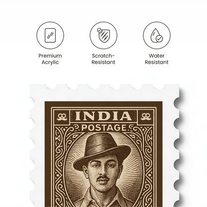 Bhagat Singh - Stamp Magnet MOOCH DESIGN STUDIO LLP