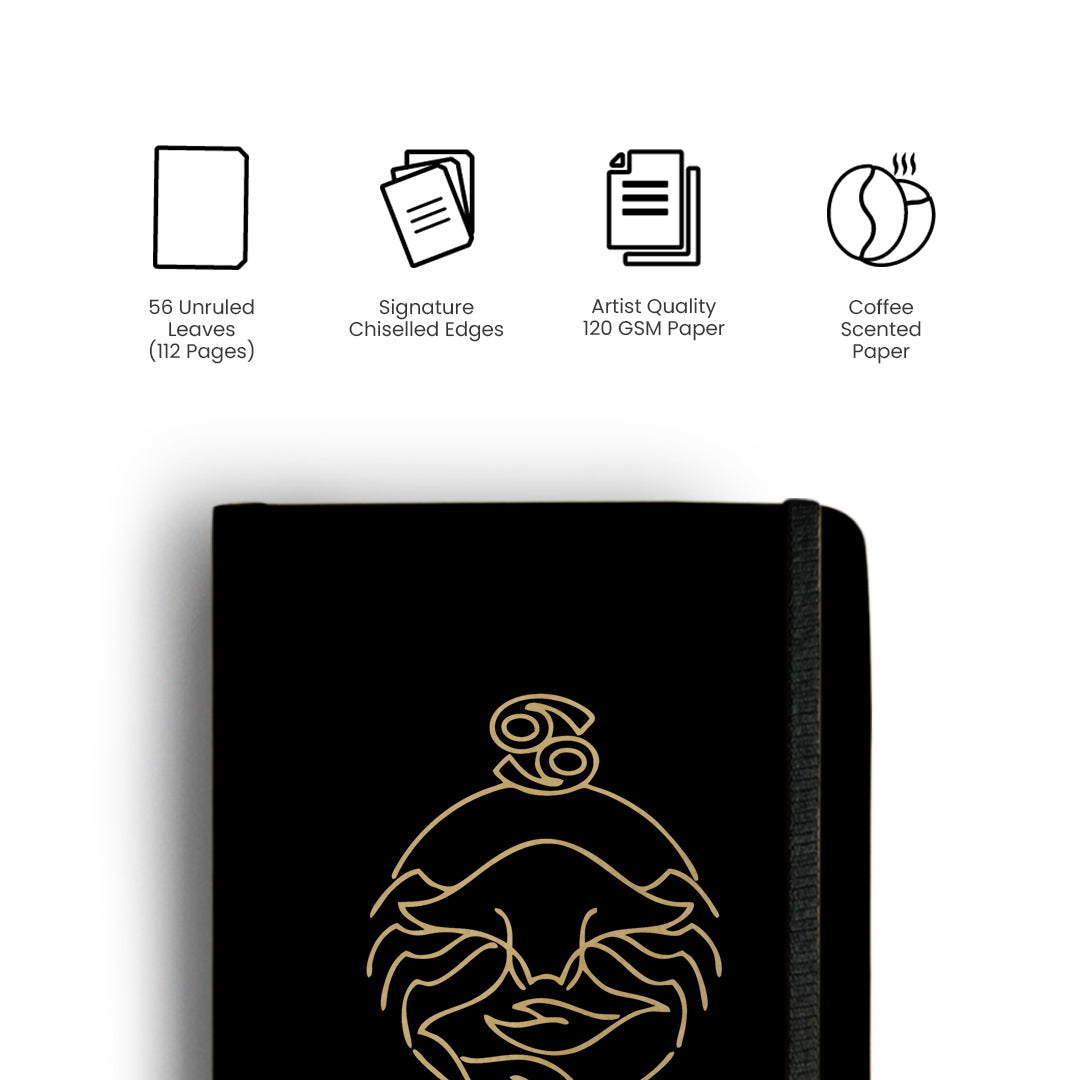 CANCER - Handcrafted Diary MOOCH DESIGN STUDIO