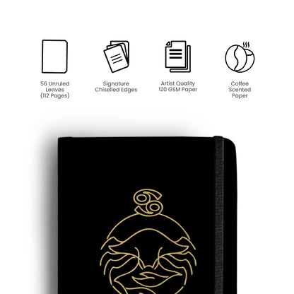 CANCER - Handcrafted Diary MOOCH DESIGN STUDIO