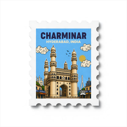 Charminar - Magnetic Stamp