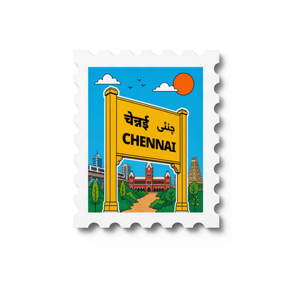 Chennai - Magnetic Stamp