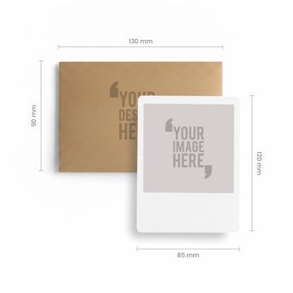 CUSTOMIZED ENVELOPE & POLAROIDS MOOCH DESIGN STUDIO LLP