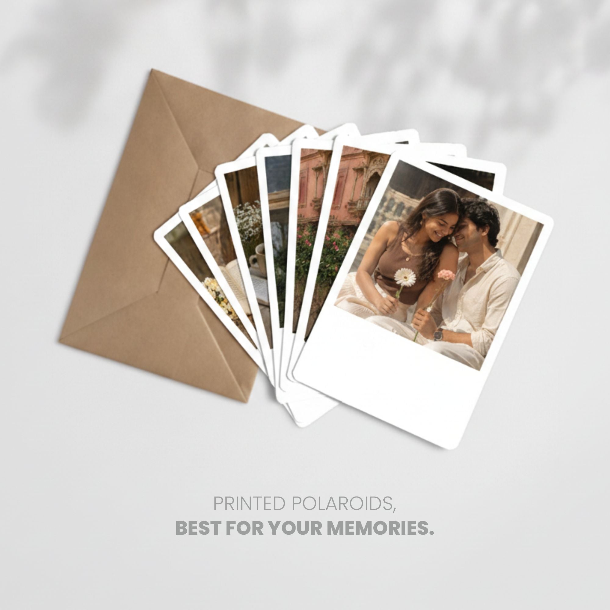 CUSTOMIZED ENVELOPE & POLAROIDS MOOCH DESIGN STUDIO LLP