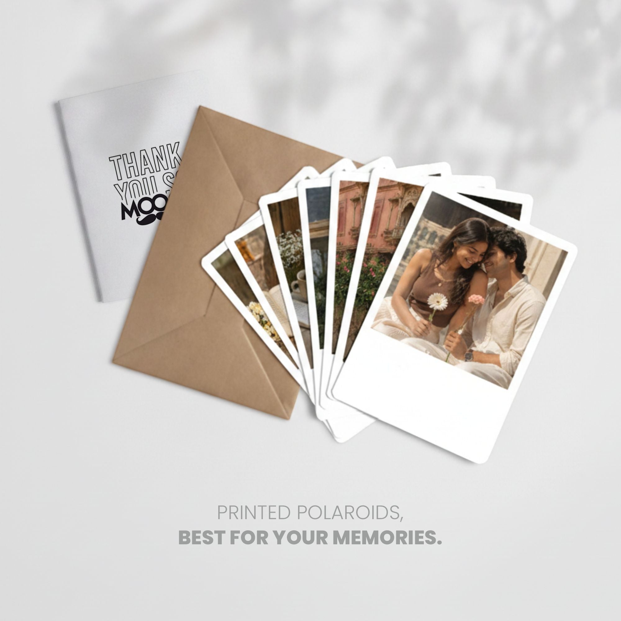 CUSTOMIZED ENVELOPE & POLAROIDS MOOCH DESIGN STUDIO LLP