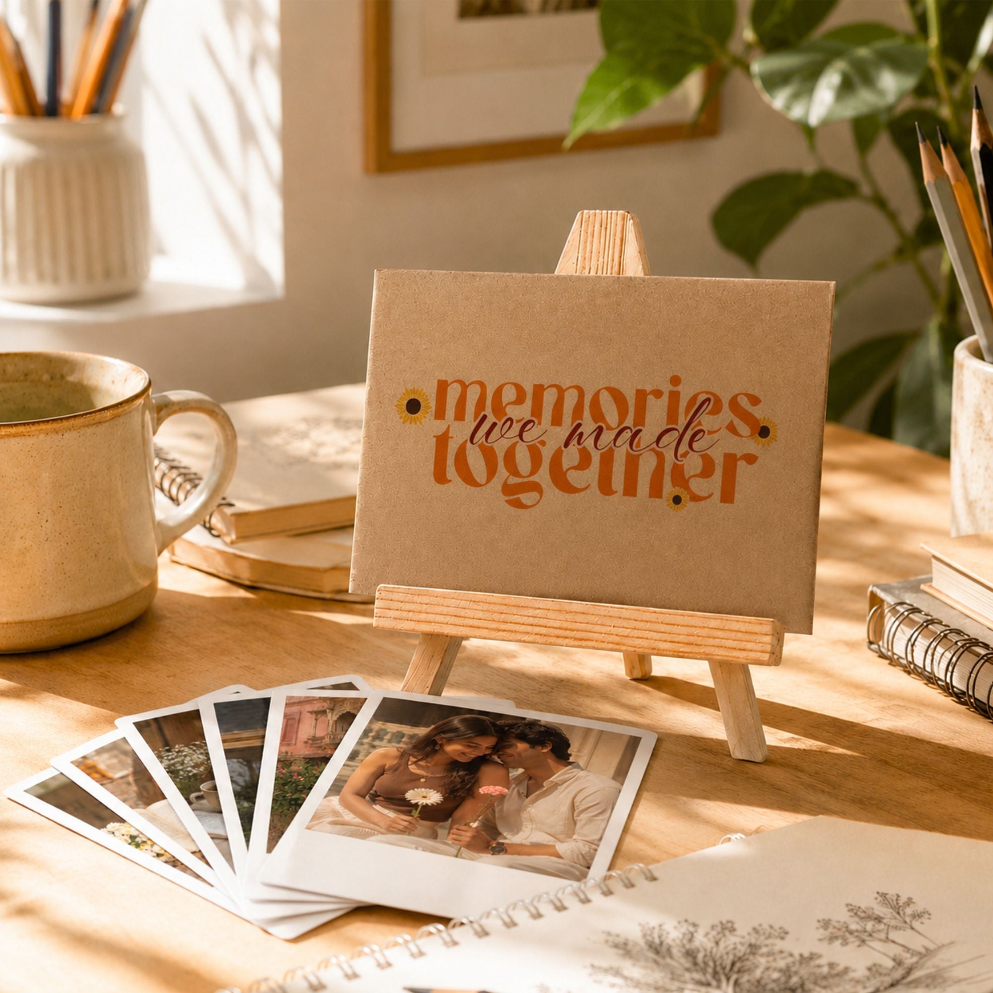 CUSTOMIZED ENVELOPE & POLAROIDS MOOCH DESIGN STUDIO LLP