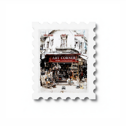 Chor Bazaar - Stamp Magnet MOOCH DESIGN STUDIO LLP