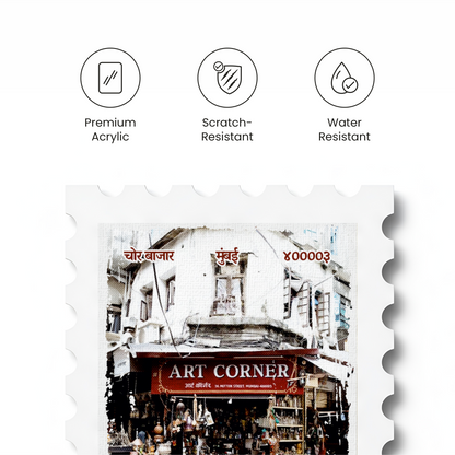 Chor Bazaar - Stamp Magnet MOOCH DESIGN STUDIO LLP