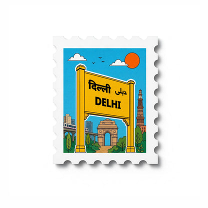 Delhi - Magnetic Stamp