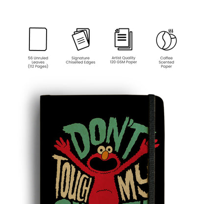 DON'T TOUCH MY SHIT - Handcrafted Diary MOOCH DESIGN STUDIO