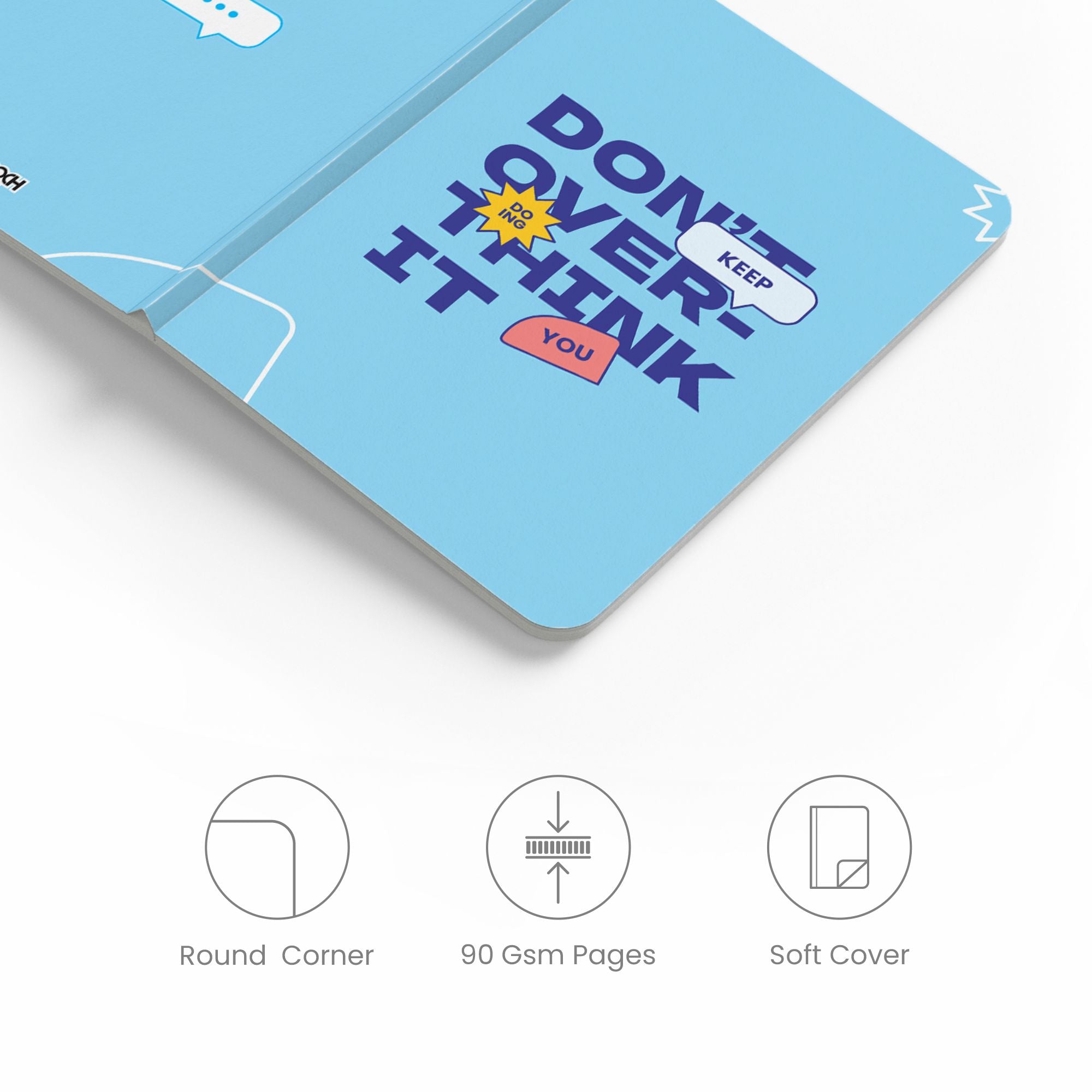 Don’t Overthink It - Notebook MOOCH DESIGN STUDIO LLP