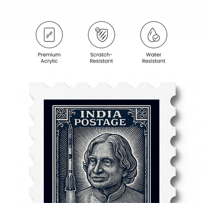 Dr. APJ Abdul Kalam - Stamp Magnet MOOCH DESIGN STUDIO LLP